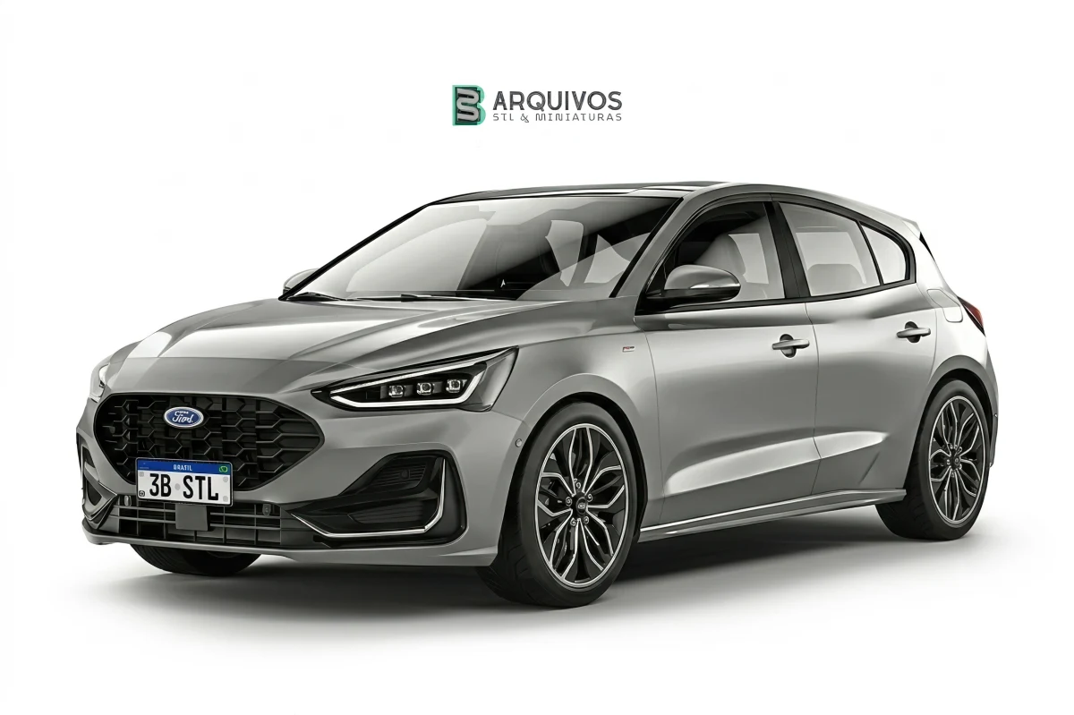 Modelo 3D STL - Ford Focus 2022